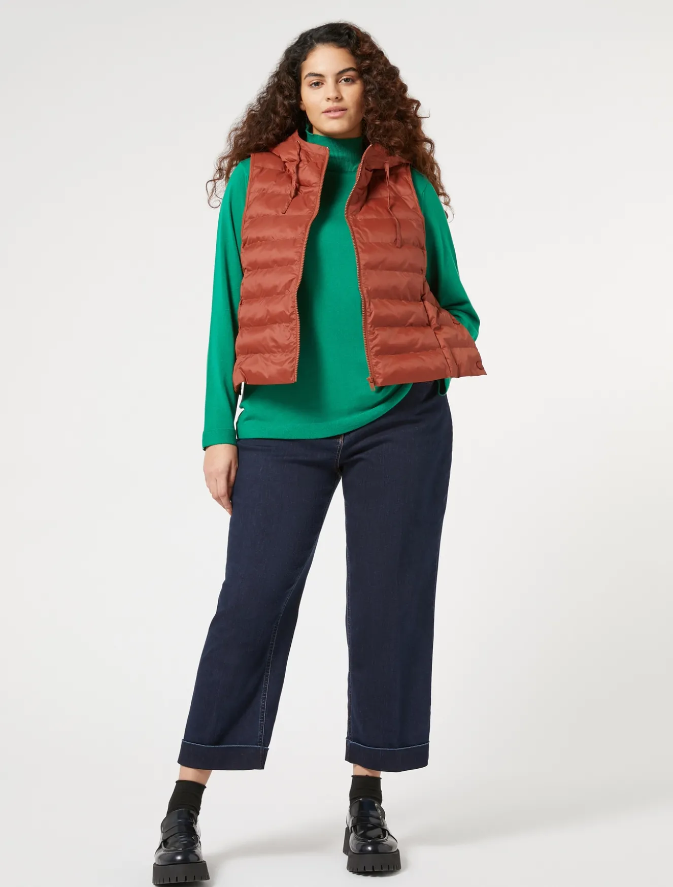 Pantaloni in denim di cotone stretch