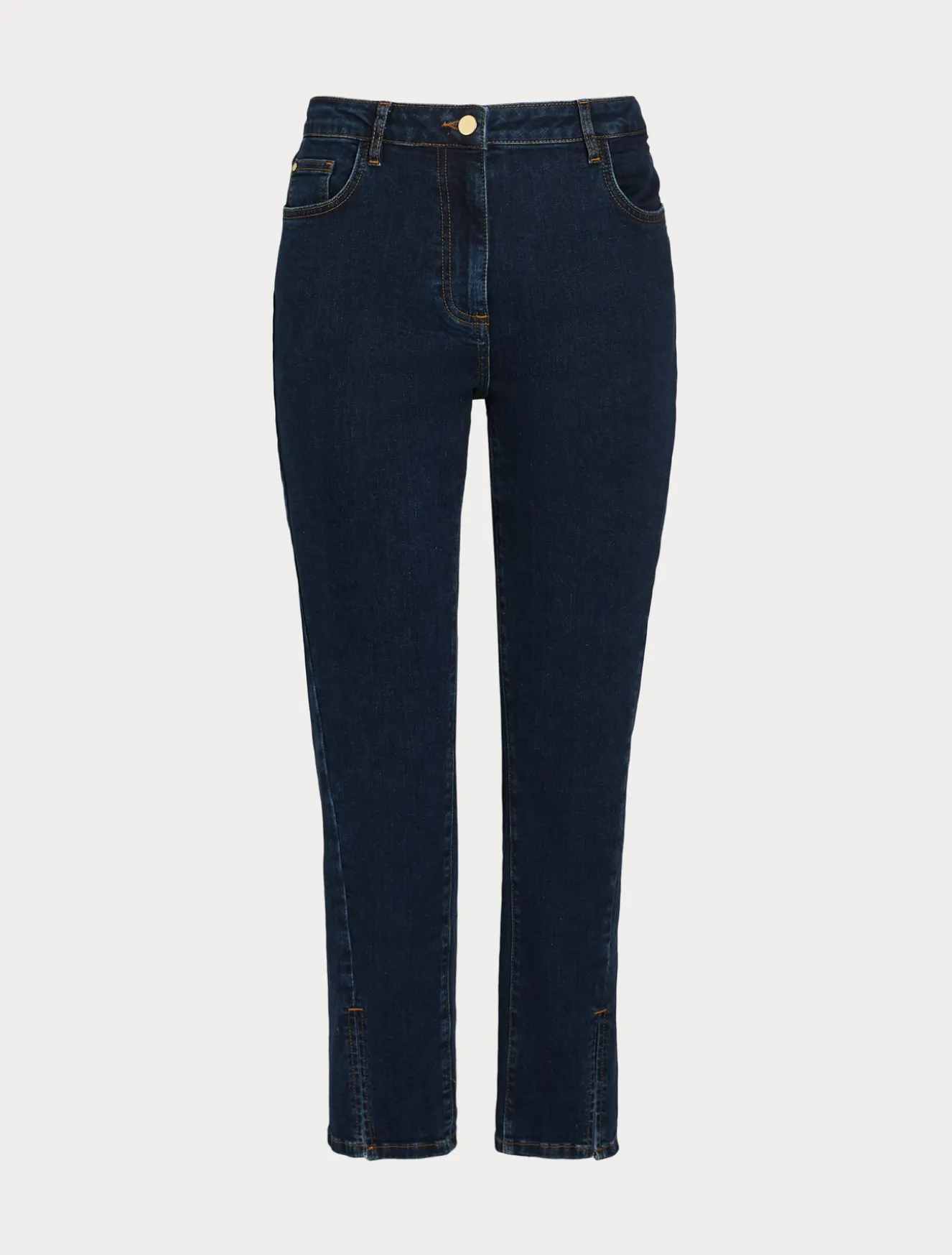 Pantaloni in denim di cotone stretch