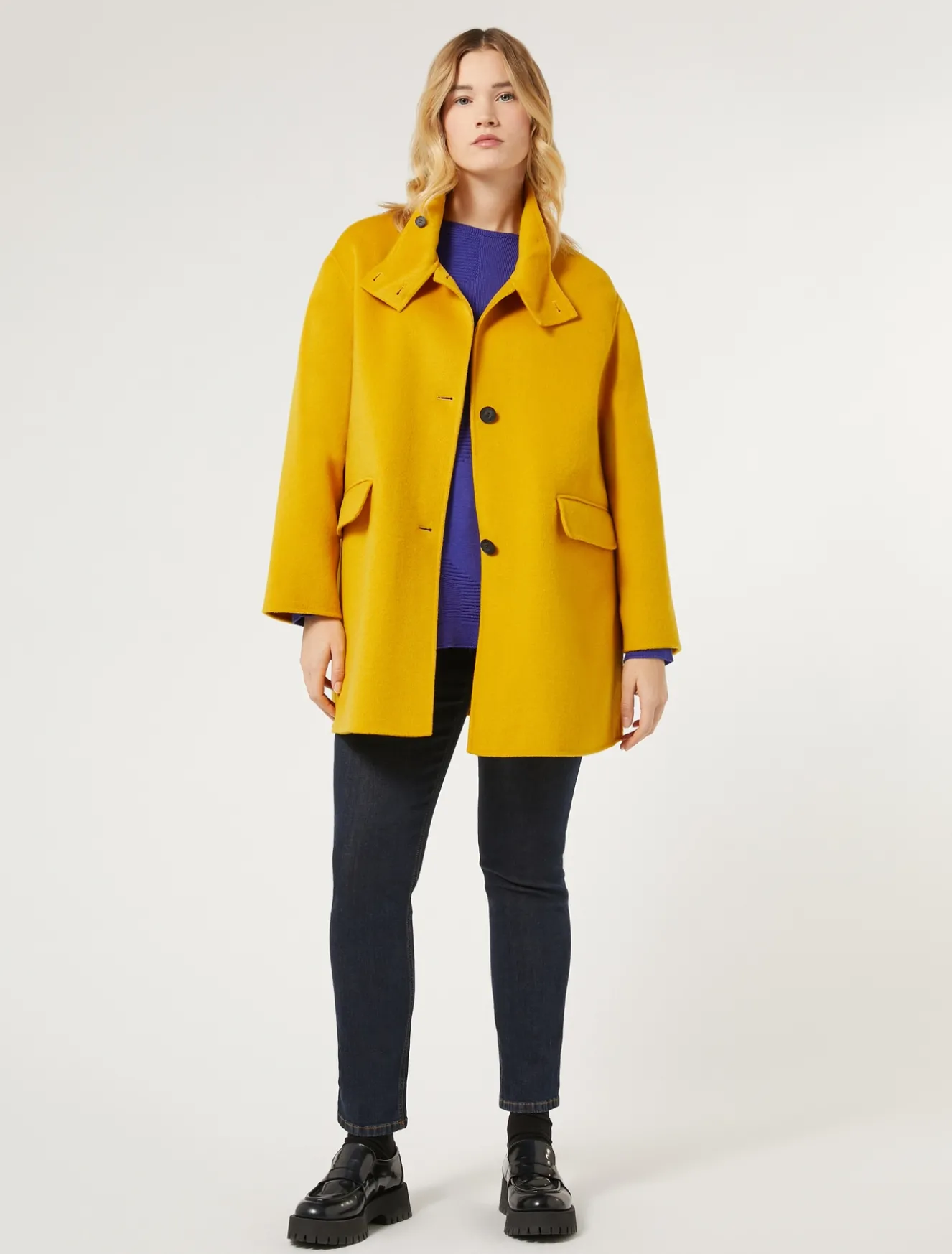 Pantaloni in denim di cotone