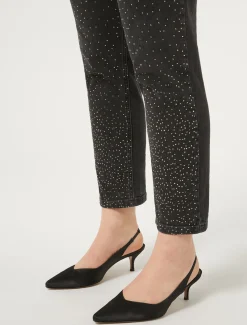 Pantaloni in denim di cotone