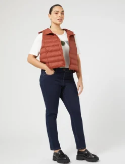 Pantaloni in denim di cotone stretch