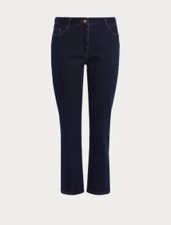 Pantaloni in denim di cotone stretch