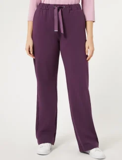 Pantaloni in felpa di cotone stretch