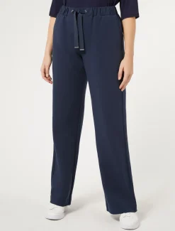 Pantaloni in felpa di cotone stretch