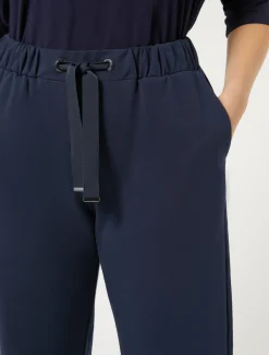 Pantaloni in felpa di cotone stretch