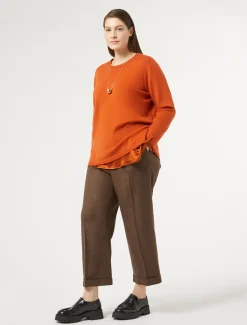 Pantaloni in flanella di lana