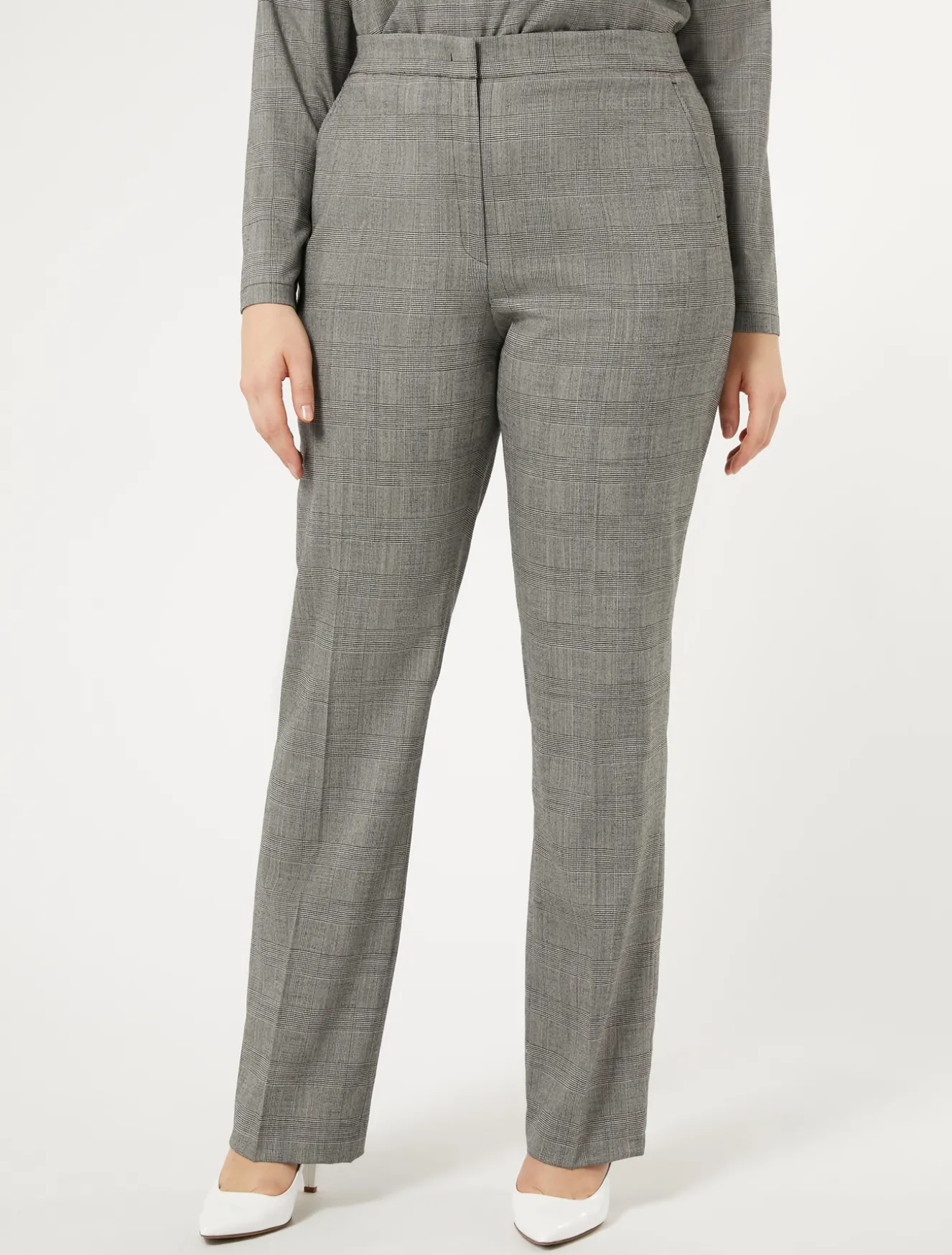 Pantaloni in foulé di lana