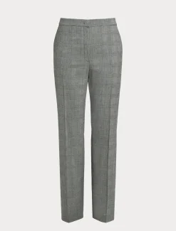 Pantaloni in foulé di lana