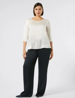 Pantaloni in frisottino lucido