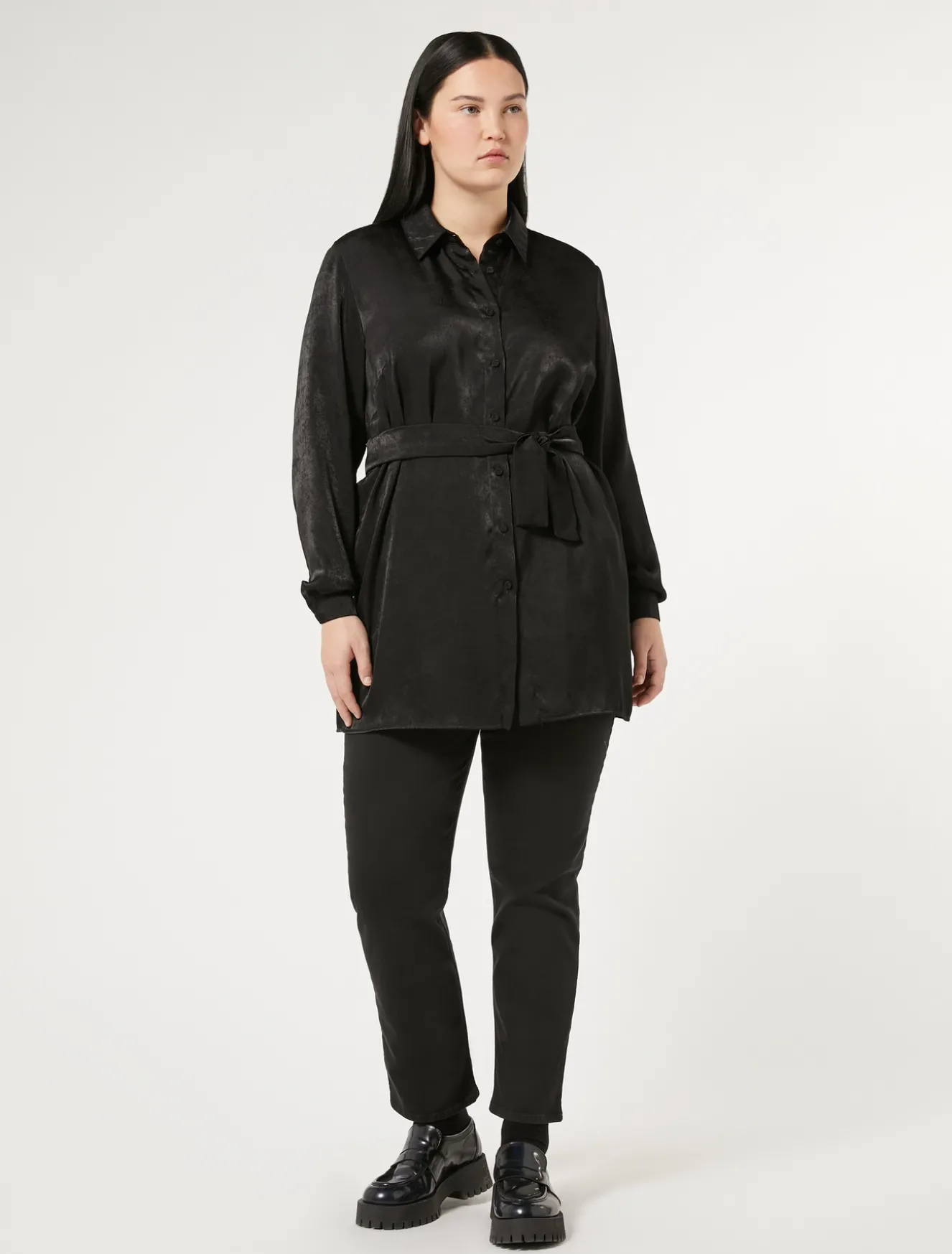 Pantaloni in gabardina