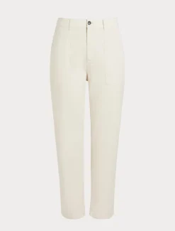 Pantaloni in gabardina