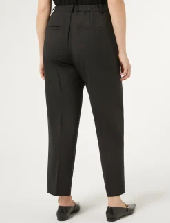 Pantaloni in gabardina di lana