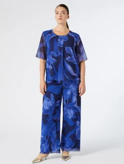 Pantaloni in georgette