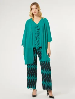 Pantaloni in georgette