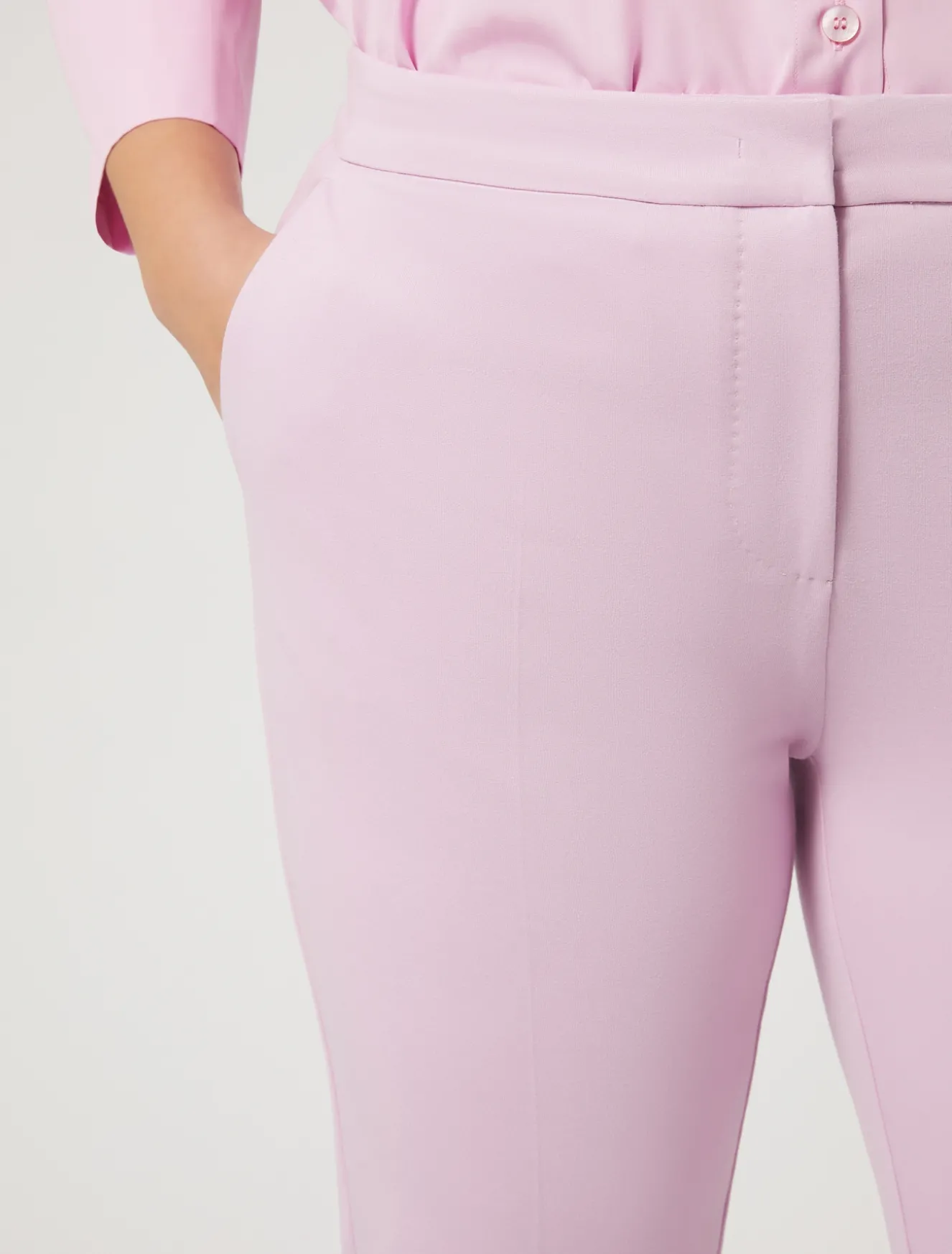 Pantaloni in jersey double