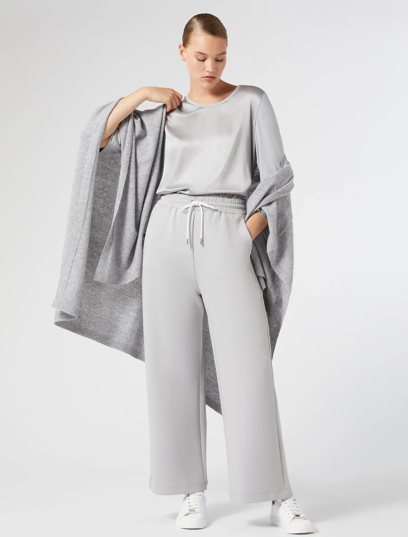 Pantaloni in jersey double