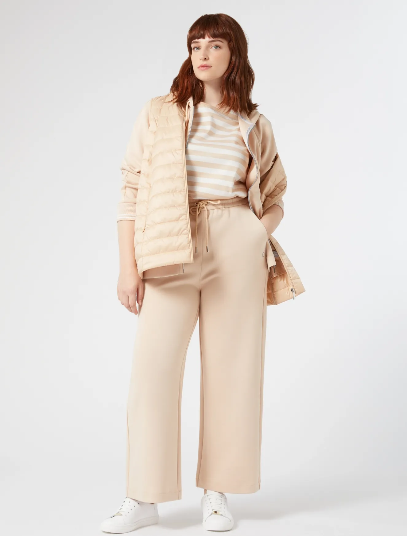 Pantaloni in jersey double