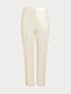 Pantaloni in jersey laminato