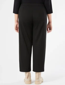 Pantaloni in jersey punto Milano