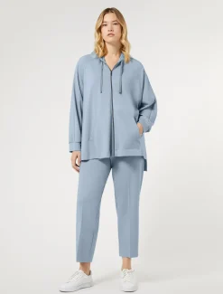 Pantaloni in jersey punto Milano