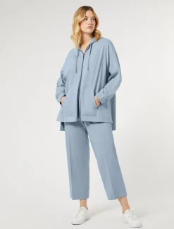 Pantaloni in jersey punto Milano