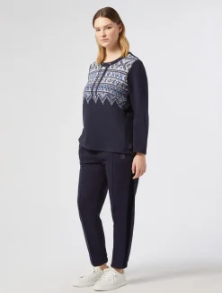 Pantaloni in jersey scuba