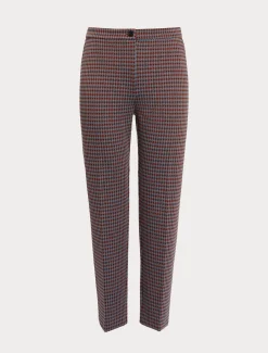 Pantaloni in jersey tinto filo