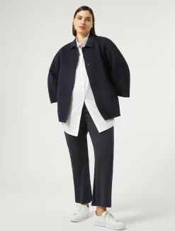 Pantaloni in misto cotone stretch