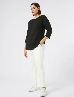 Pantaloni in misto cotone stretch