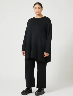 Pantaloni in misto lana