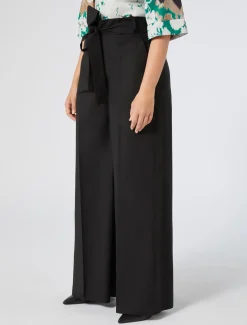 Pantaloni in popeline di cotone