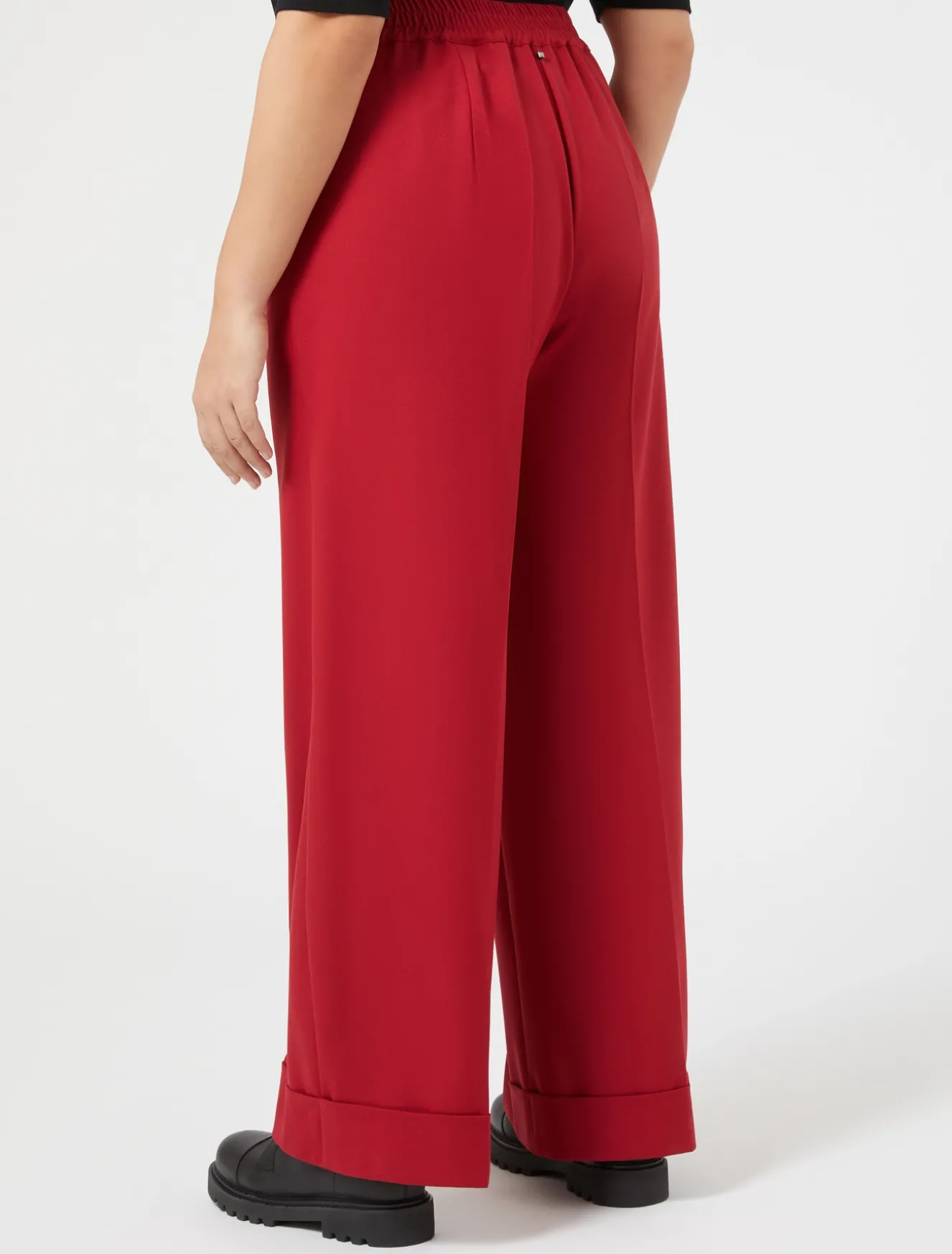 Pantaloni in saglia di misto viscosa