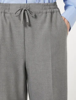 Pantaloni in saglia di misto viscosa