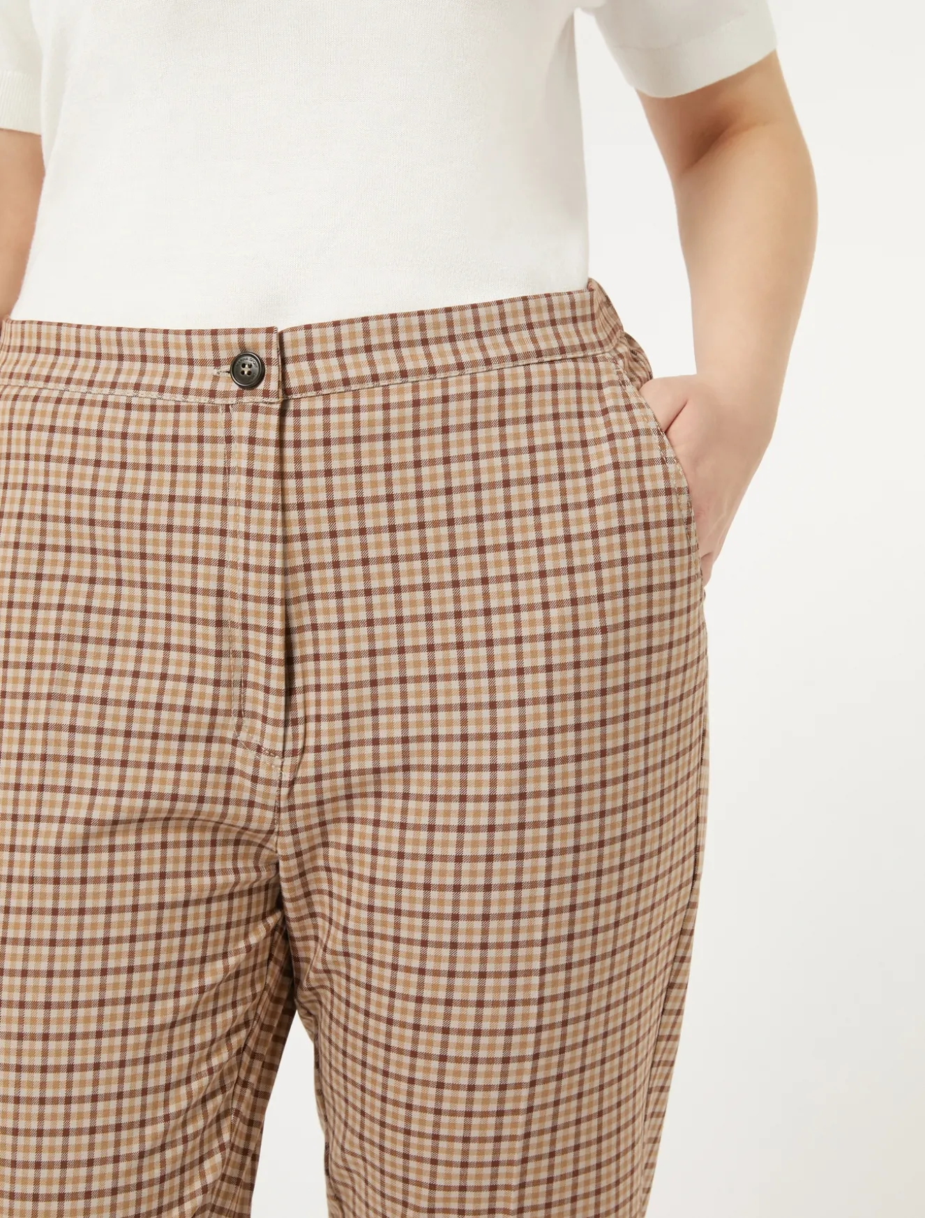 Pantaloni in saglia di misto viscosa