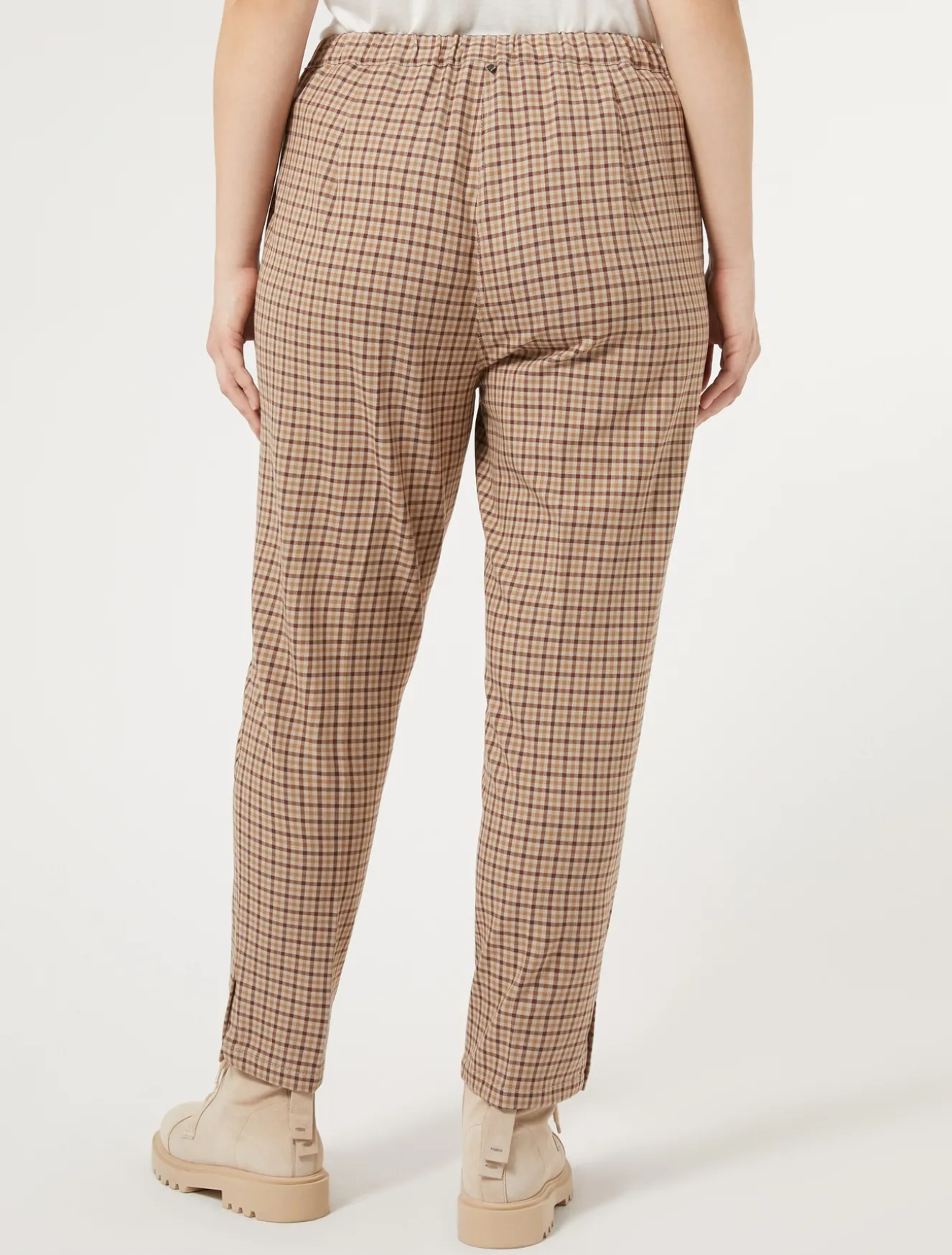 Pantaloni in saglia di misto viscosa