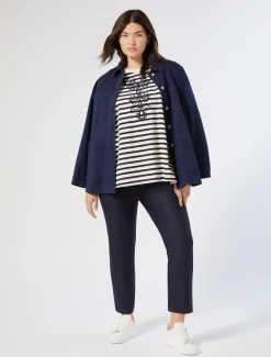 Pantaloni in saglia di viscosa