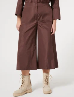 Pantaloni in taffetà