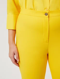 Pantaloni in tela di misto cotone