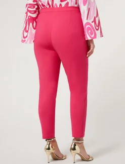 Pantaloni in tela di misto cotone