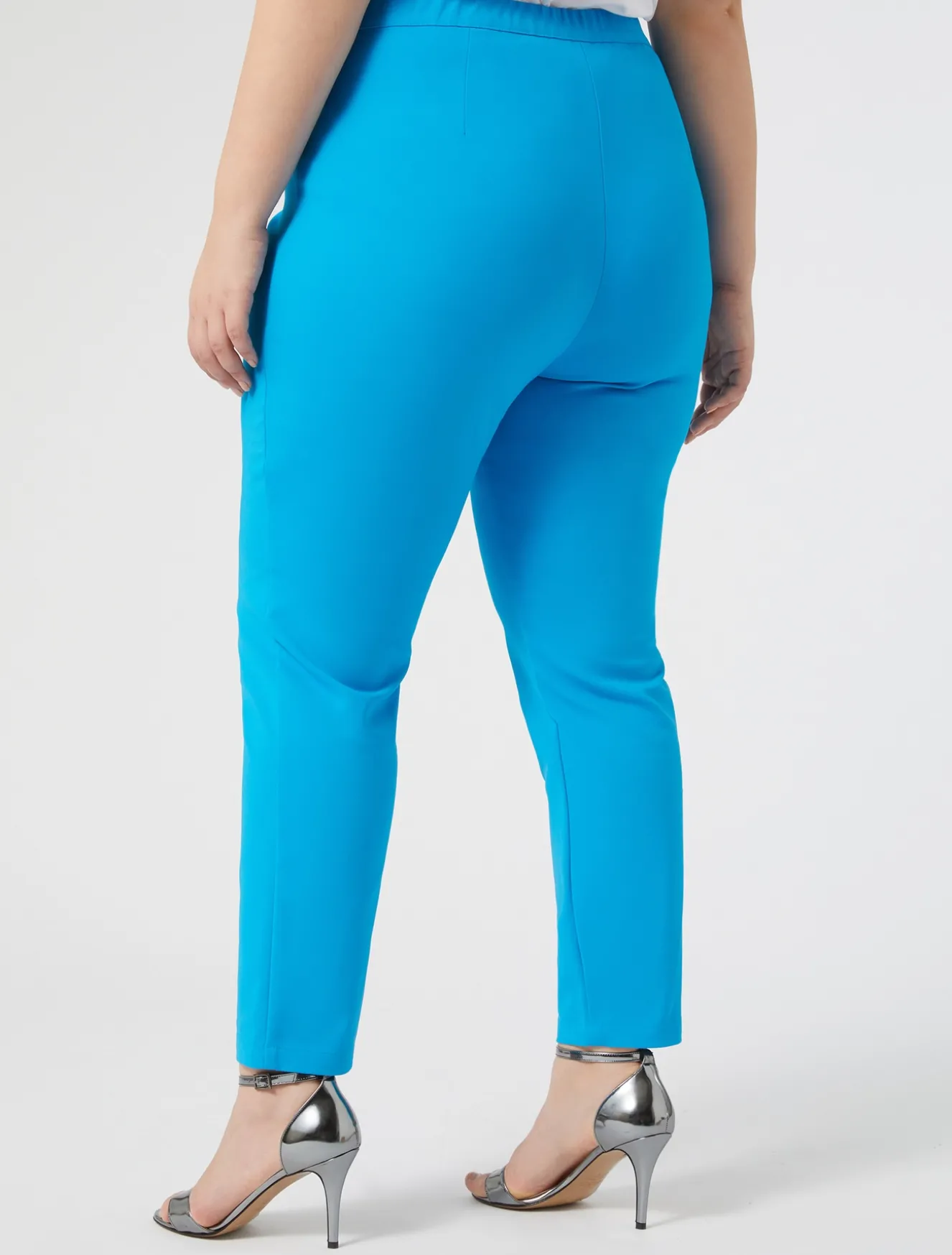 Pantaloni in tela di misto cotone