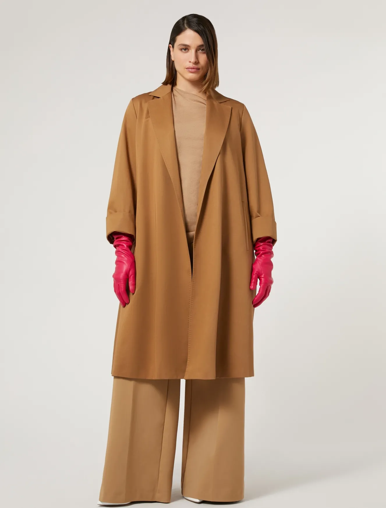 Pantaloni in tela di misto cotone