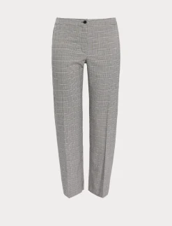 Pantaloni in tela tecnica e viscosa