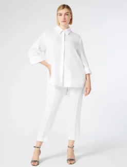 Pantaloni in tessuto spalmato