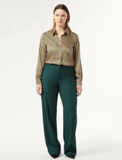 Pantaloni in twill