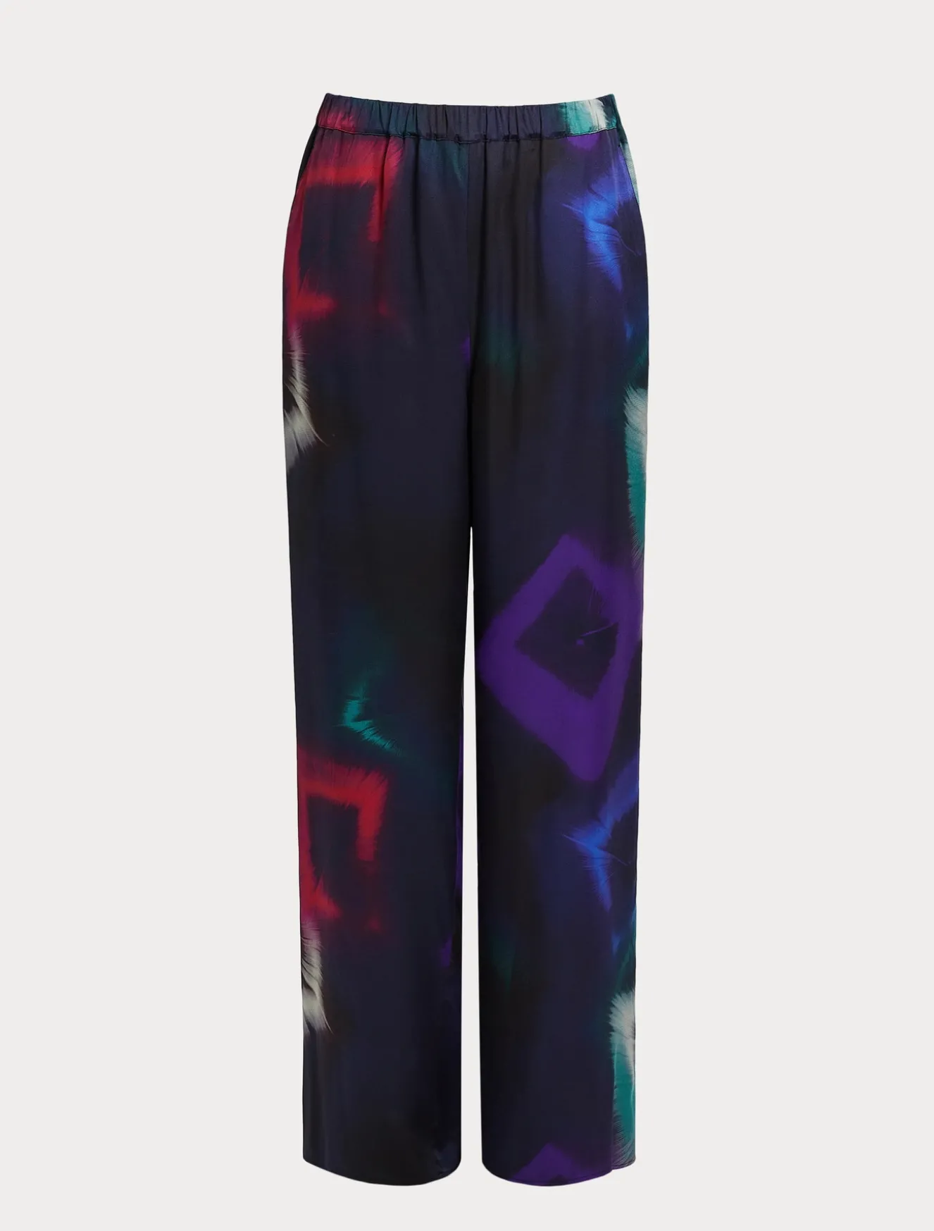 Pantaloni in twill stampato