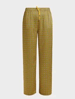 Pantaloni in twill stampato