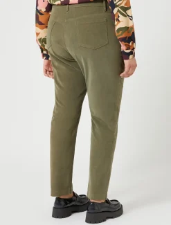 Pantaloni in velluto di cotone