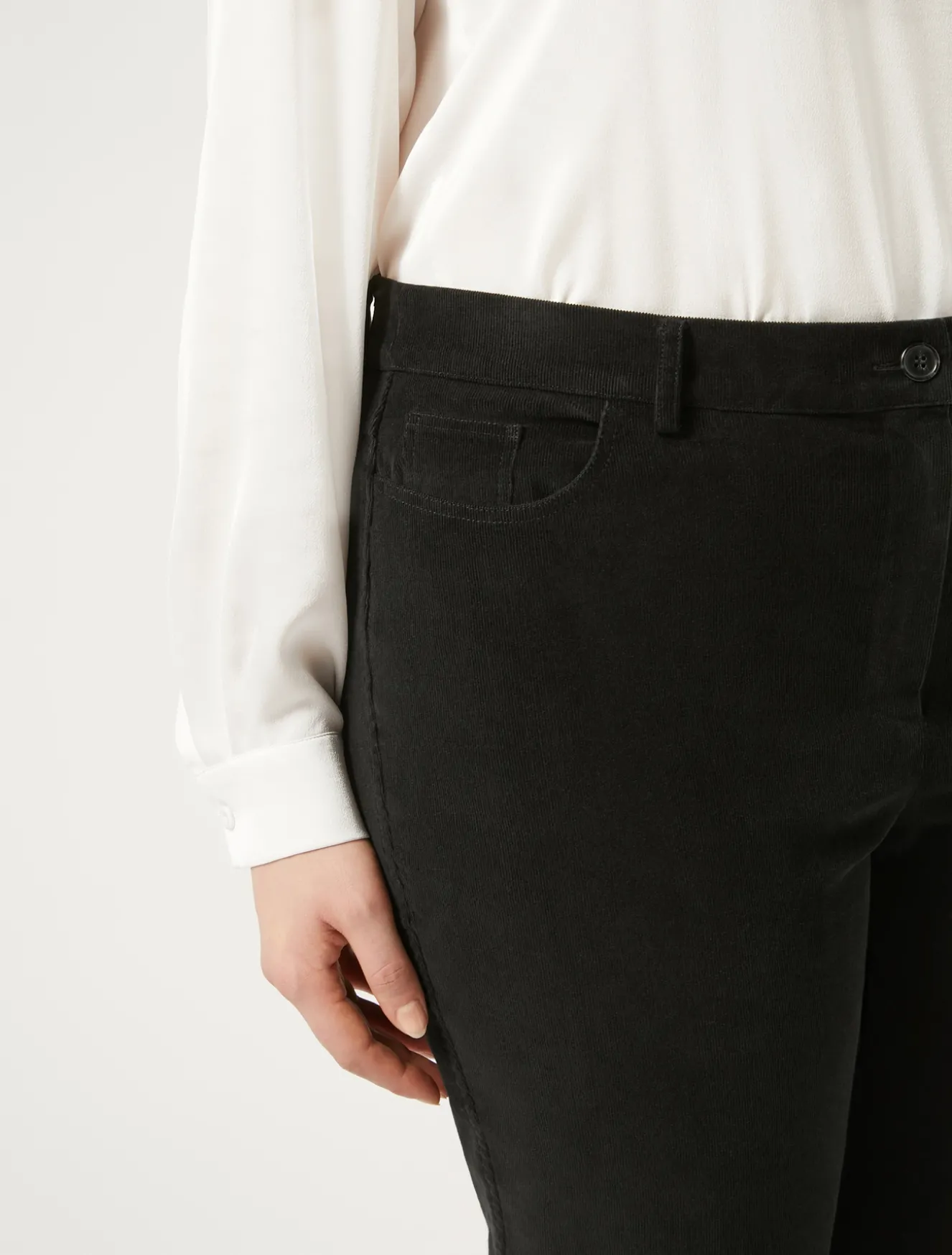 Pantaloni in velluto di cotone