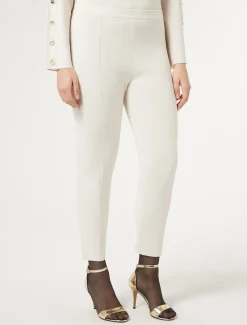 Pantaloni in viscosa stretch