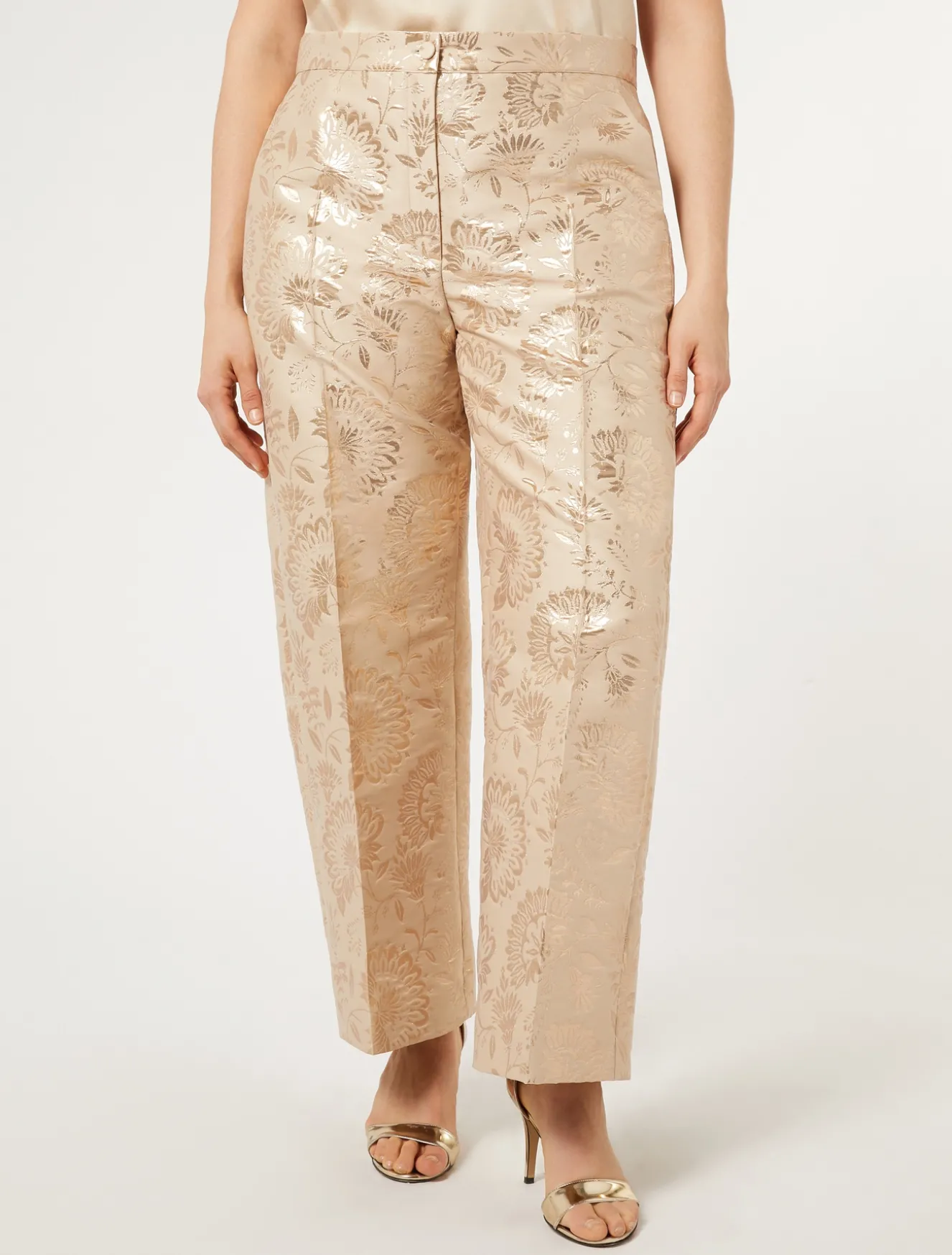 Pantaloni jacquard